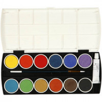 Set aquarelle Lyra, Couleurs assorties, 1set [HOB-34240]