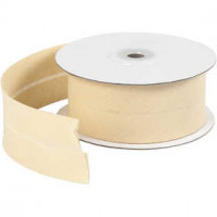 Ruban Bias, l: 36 mm, naturel, 10m [HOB-41073]