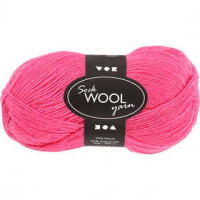 Pelote pour chaussettes, L: 200 m, rose, 50gr [HOB-41323]