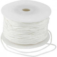 Corde pour macramé, épaisseur 2 mm, blanc, 50m [HOB-41573]