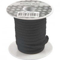 Corde pour macramé, épaisseur 4 mm, noir, 5m [HOB-415790]