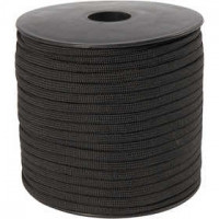 Corde pour macramé, l: 5 mm, noir, 50m [HOB-41653]