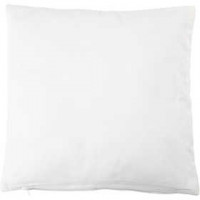Taie d'oreiller, dim. 40x40 cm,  145 g/m2, blanc, 1pièce [HOB-44527]