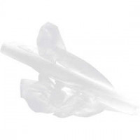 Tulle, l: 50 cm, blanc, 5m [HOB-44609]