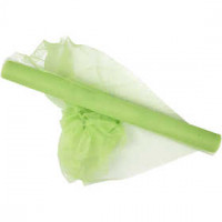 Tulle, l: 50 cm, vert néon, 5m [HOB-44616]