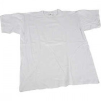 T-shirt, dim. 7-8 ans, l: 40 cm, blanc, col rond, 1pièce [HOB-47206]