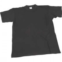 T-shirt, dim. 3-4 ans, l: 32 cm, noir, col rond, 1pièce [HOB-47220]