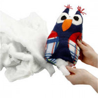 Résidus de ouate polyester, 3kg [HOB-49870]