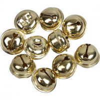 Clochettes - Assortiment, d: 13+15+17 mm, or, 12assortis [HOB-500120]