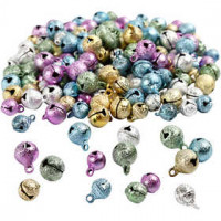 Clochettes, d: 8+10 mm, 200assortis [HOB-50027]