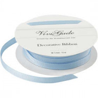 Ruban décoratif, l: 5 mm, bleu clair, 15m [HOB-52477]