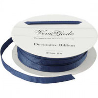 Ruban décoratif, l: 5 mm, bleu, 15m [HOB-52478]