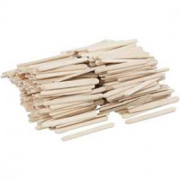 Bâtons de friskos, Minis, L: 5,5 cm, l: 6 mm, bouleau, 400pièces [HOB-563021]