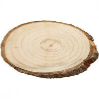 Disques en bois, env. 9,5x6 cm, épaisseur 6 mm, 12pièces [HOB-568011]
