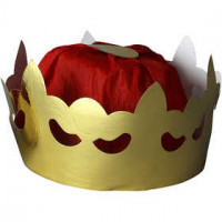 Couronne de roi, h: 11 cm, d: 19 cm, 1pièce [HOB-59232]