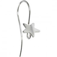 Boucles d'oreilles, L: 24 mm, argenté, 6pièces [HOB-601230]