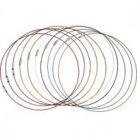 Bracelets avec fermeture , épaisseur 1 mm, L: 45 cm, 20assortis [HOB-61592]