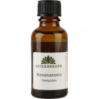 Arôme banane,  env. 2 ml par 500 gr - conserver au frigo. Ne contient que des ingrédients naturels - pas de molécu, 30ml [HOB-70744]
