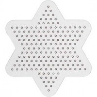 Peg Board, D: 10 cm, 1 pc, transparent [HOB-753060]