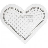 Peg Board, H: 8 cm, 1 pc, transparent [HOB-753080]