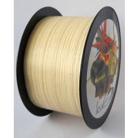 Curling Ribbon Leaflene Cream 75mm x 25 meter (1 roll) [HV-LFL75CR]