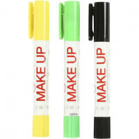 Maquillage Playcolor, vert clair, jaune, noir, reptile, 3x5gr [HOB-76307]