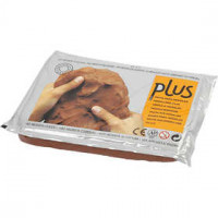 Pâte auto-durcissante, terre brulée, 12x1000gr [HOB-78904]