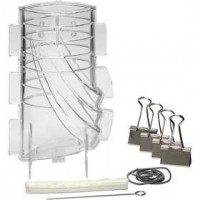 Moule pour bougie, dim. 170x50 mm, mèche nr. 18 , Drapé 2, 1pièce [HOB-79219]