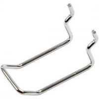 Crochets doubles, L: 60 mm, épaisseur 3 mm, 50pièces, l: 25 mm [HOB-930082]