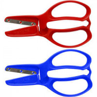 Ciseaux premier âge, L: 11 cm, bleu, rouge, 12assortis [HOB-9390]