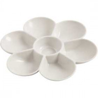 Palette en forme de fleur, d: 17,5 cm, 1pièce [HOB-95226]