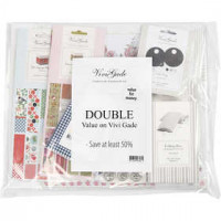 Sacs bonne chance de chez Vivi Gade, assortimennt de designs, 1set [HOB-97598]