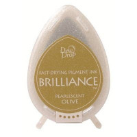 Brilliance Dew drops tampon Pearlescent Olive (1 pcs) [BD-000-053]