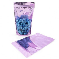 Doypack avec dos Lavendel 17.1 x 8.9 x 28.6 cm (340 g) (100 pièces) [ZBGB4LV]