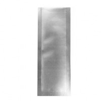 Sac à sécurité enfant argent mat, 3.8 x 10.2 cm (100 Pieces) [CRB4S]