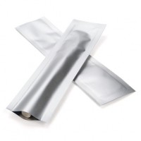 Sac à sécurité enfant argent mat, 3.8 x 15.2 cm (100 Pieces) [CRB6S]