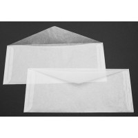 Sachets glassine 2 fermetures collées et 1 collable 17x11.5cm (100 pièces) [G23]