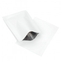 Sacs à usage unique blanc mat, 90 x 95mm (100 Pieces) [CRB2W]