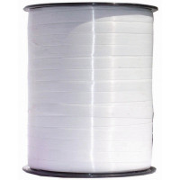 Curling Ribbon White 10mm x 250 meter (1 roll) [HV-COL10W]