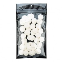 Grip Seal Bags Transparent/Black 12.7x20.8cm (100 pieces) [HZB6CB]