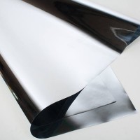Papier cadeau Gris Métallique 46 x 75cm (10 Pièces) [FW1]