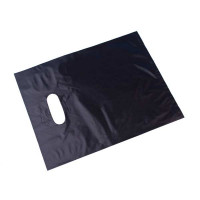 sacs de course noirs 200 x 250 mm PE 18 micron (100 pcs) [H810BK3] 