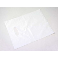 Sacs de transport blancs 200 x 250 mm PE 18 microns (100 pcs) [H810WT3]
