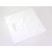 Petits Sacs avec poignée Blanc 40.6 x 40.6cm (100 pièces) [H1616WT3]