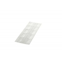 Crochet de suspension transparent 22.7 x 28.5cm (Dents de Scie) [HT2]