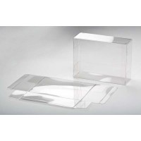 Boites cadeau plastique à transparence cristalline 11.4 x 5.1 x 14.9cm (25 Pièces) [FB54]