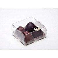 Boîtier Cadeau pour Chocolat 7 x 3.7 x 7cm (25 Pièces) [FPB227]