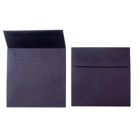 Enveloppes opaques Premium, Noir 14.0 x 14.0cm (50 Pièces) [E162]