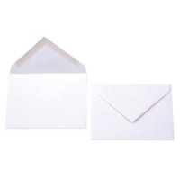 Enveloppes opaques Premium, Blanche 10.5 x 7.3cm (50 Pièces) [E1F0]