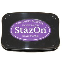 Tampon encreur violet royale StazOn